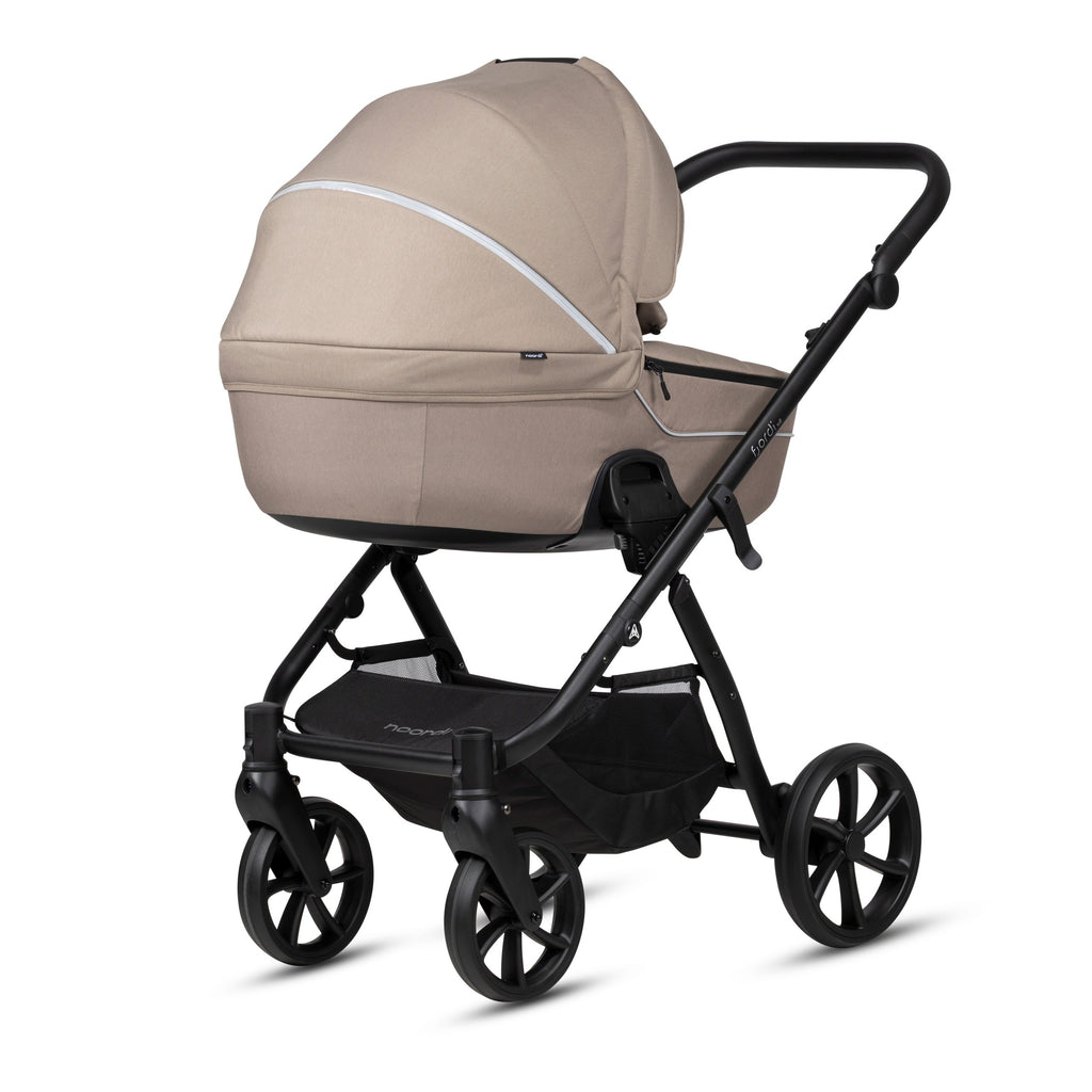 Poussette 2 en 1 Fjordi V2 Taupe Noordi – vue 4