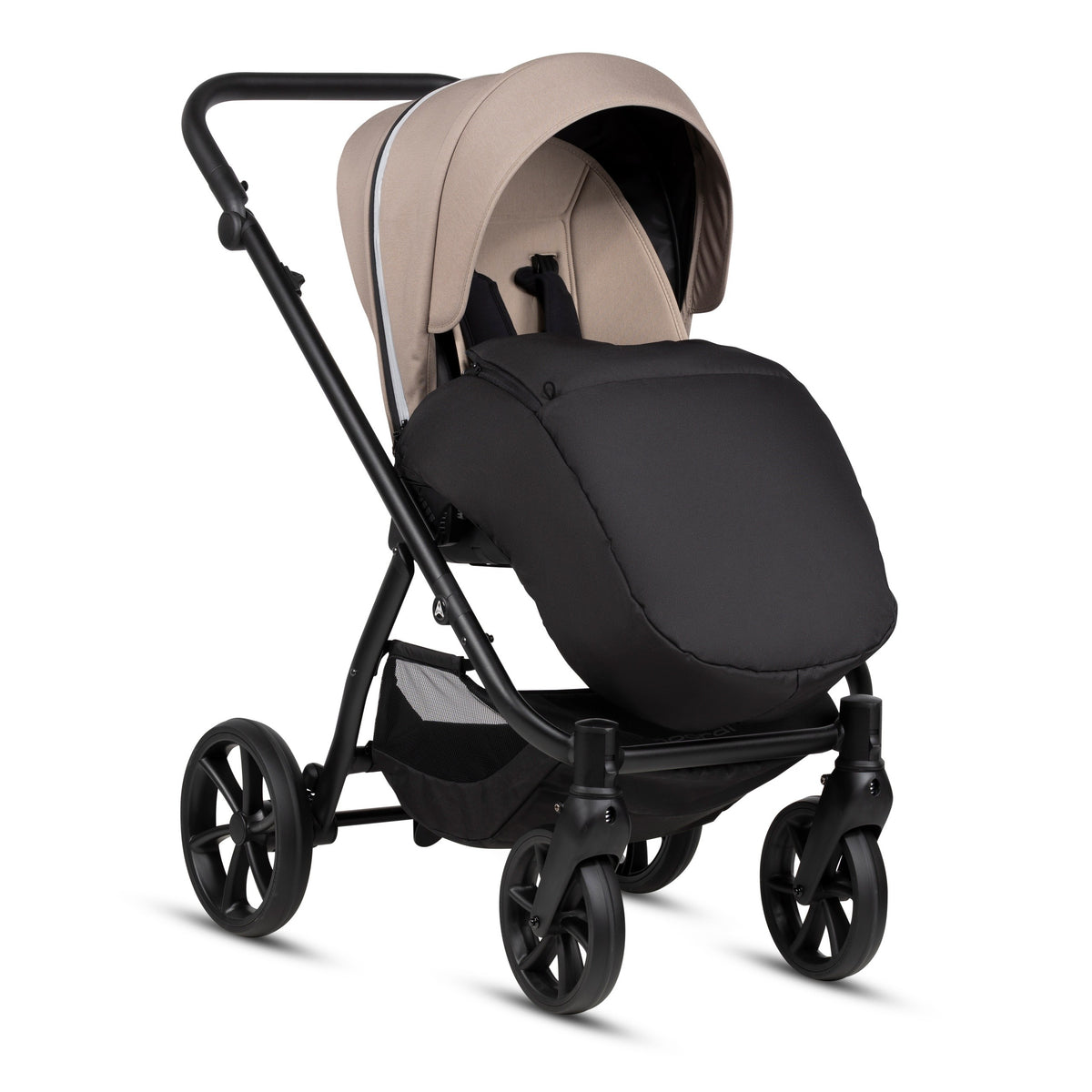 Poussette 2 en 1 Fjordi V2 Taupe Noordi – vue 6