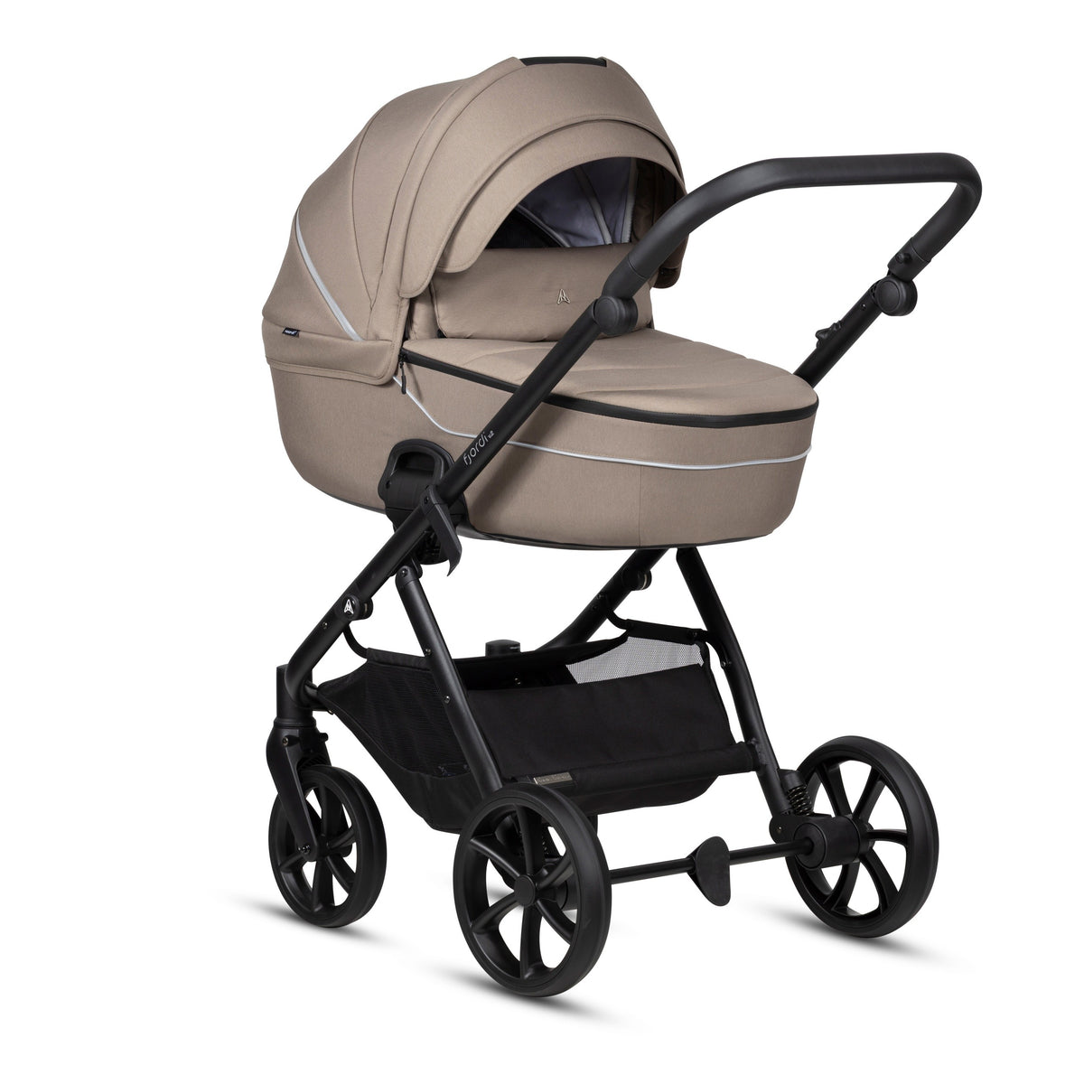 Poussette 2 en 1 Fjordi V2 Taupe Noordi – vue 5