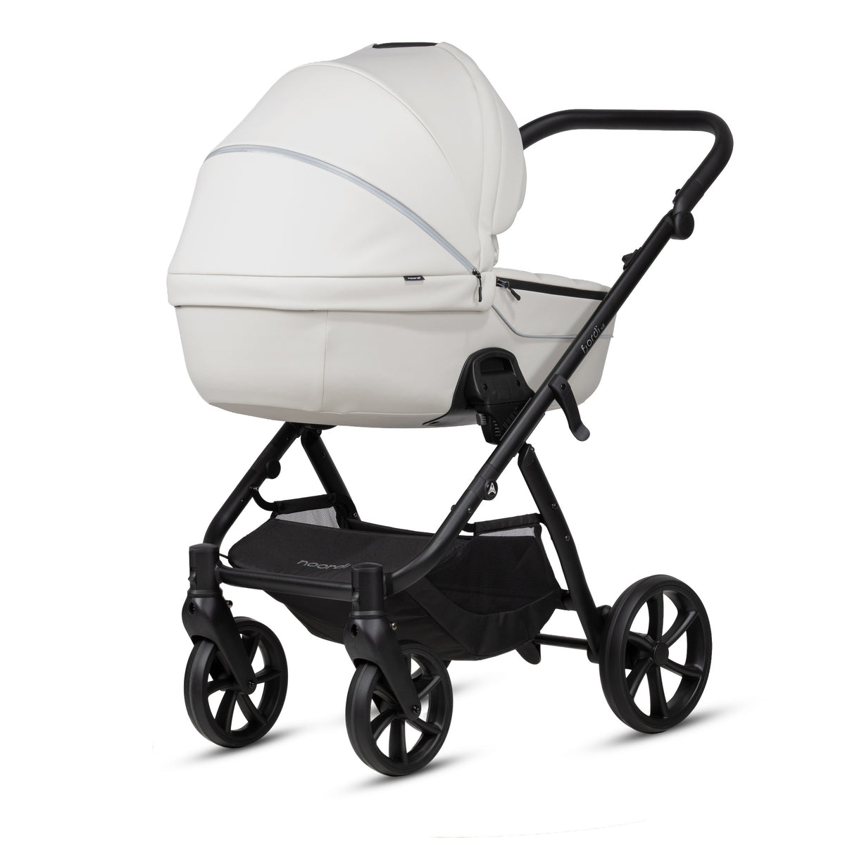 Poussette 2 en 1 Fjordi V2 Leather Cloud Noordi – vue 4