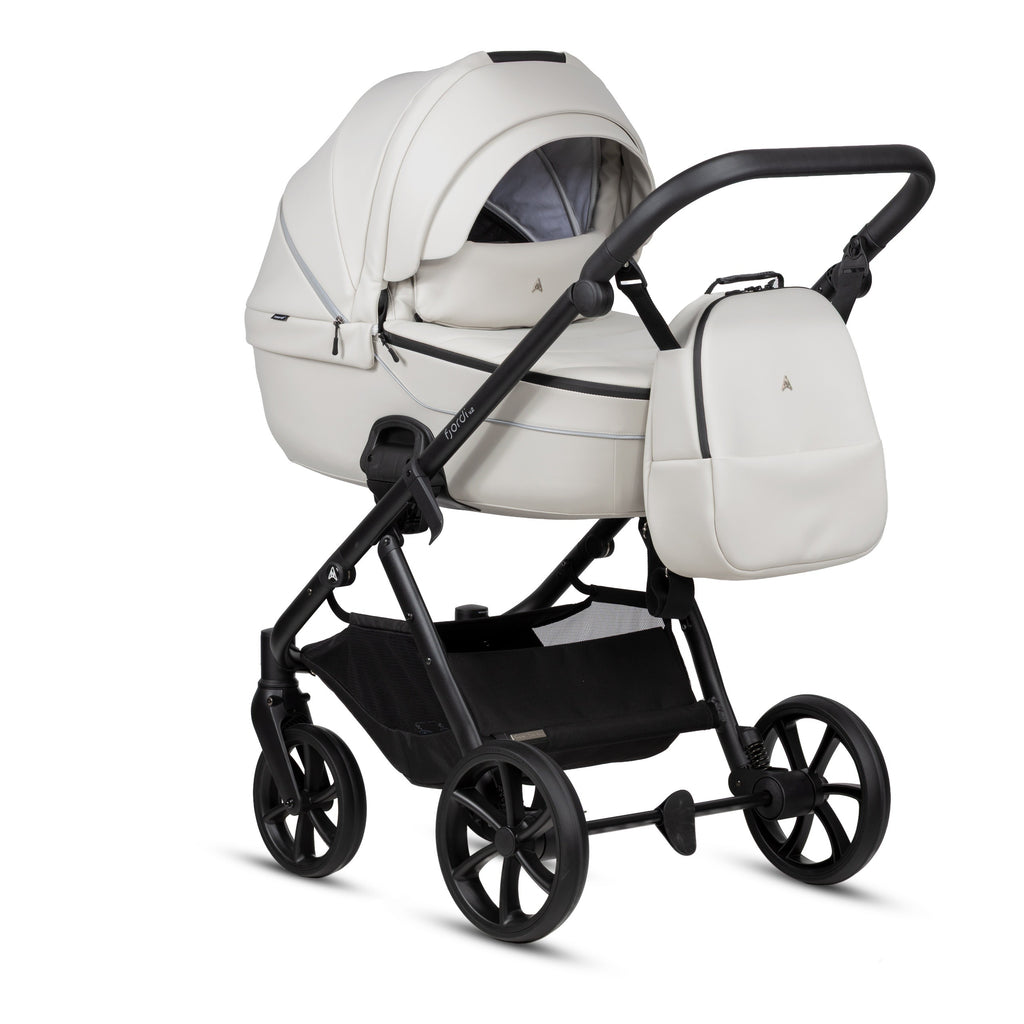 Poussette 2 en 1 Fjordi V2 Leather Cloud Noordi