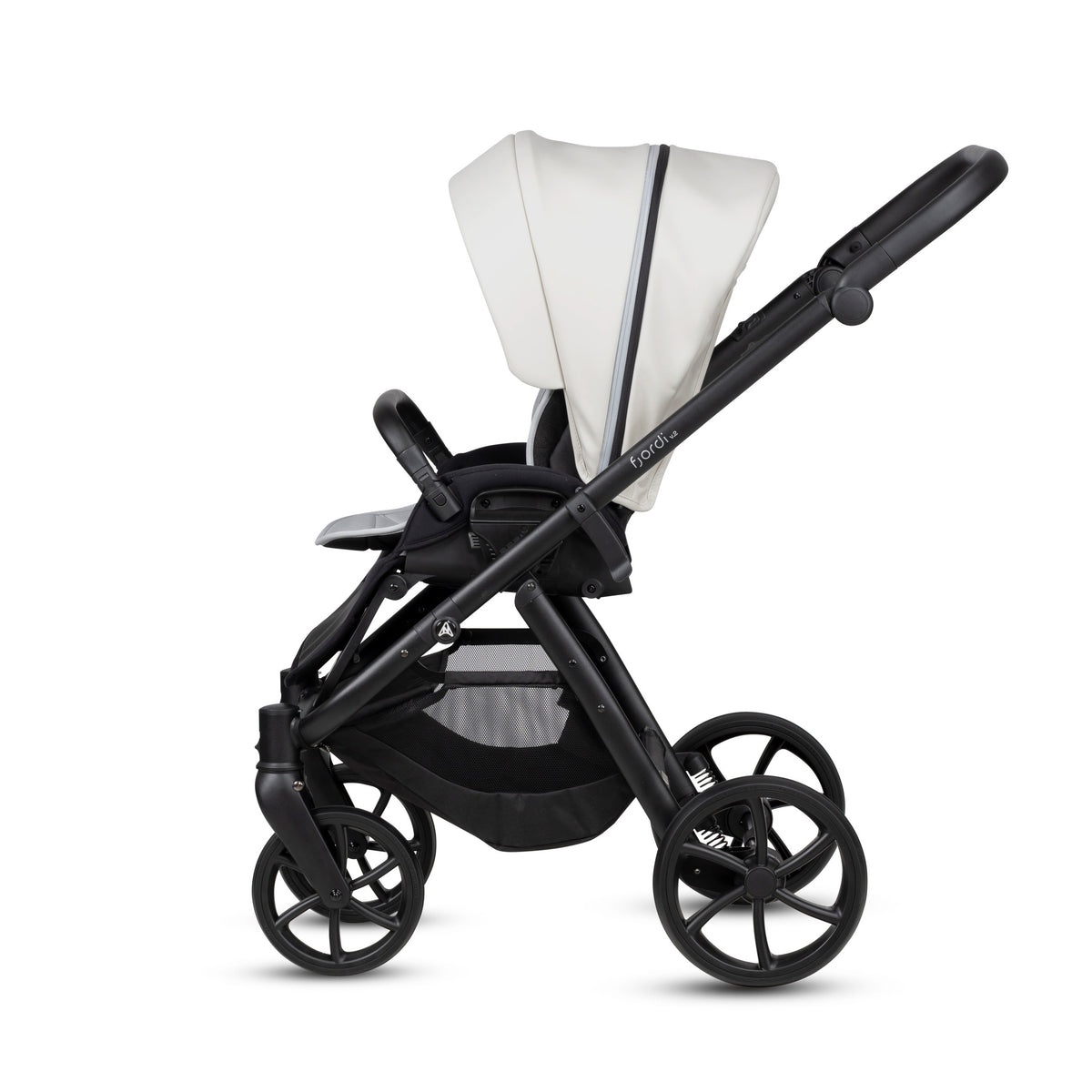 Poussette 2 en 1 Fjordi V2 Leather Cloud Noordi – vue 10