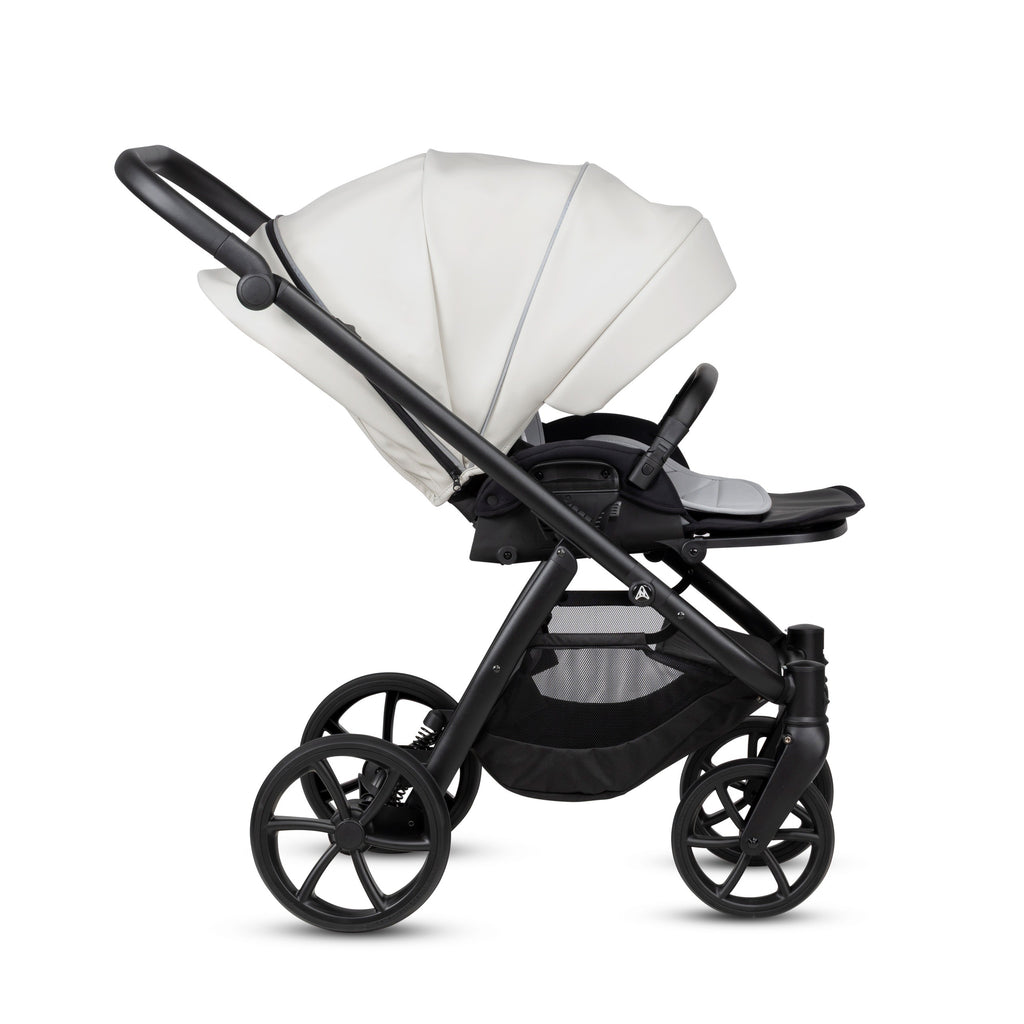Poussette 2 en 1 Fjordi V2 Leather Cloud Noordi – vue 8