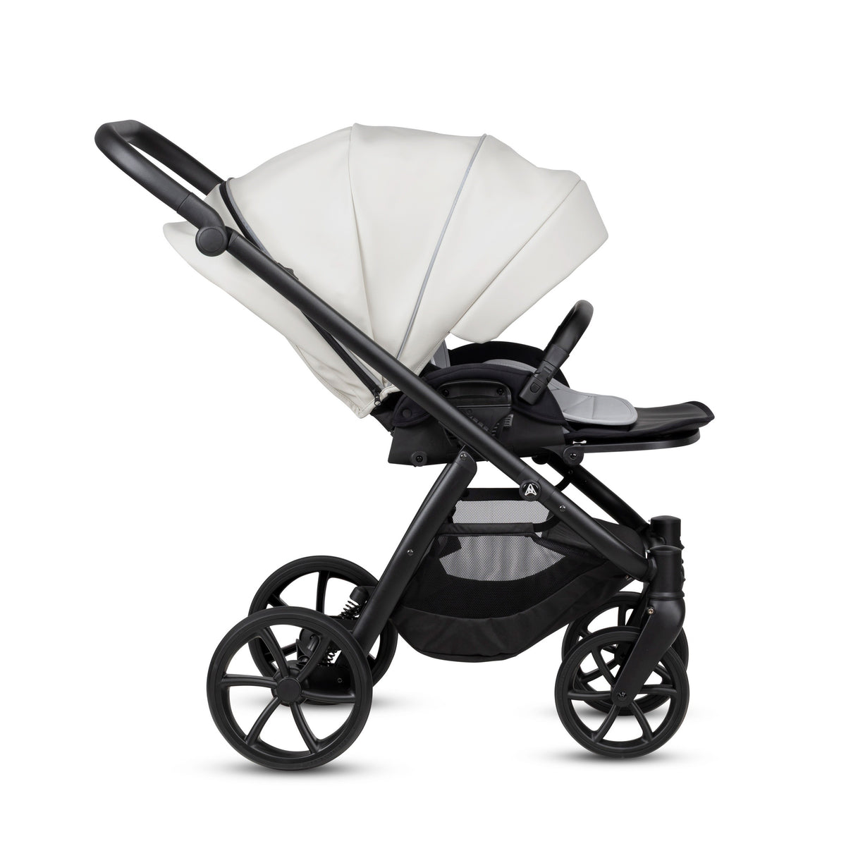 Poussette 2 en 1 Fjordi V2 Leather Cloud Noordi – vue 8