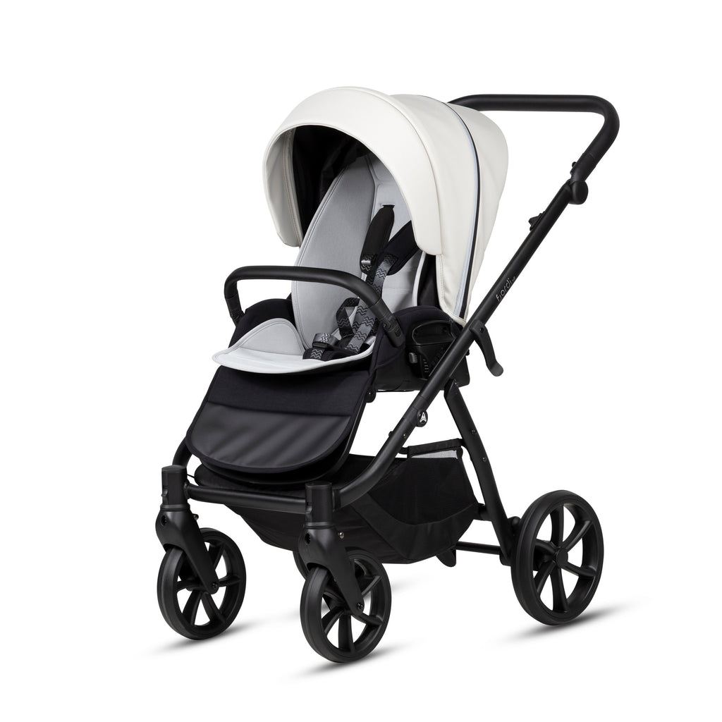 Poussette 2 en 1 Fjordi V2 Leather Cloud Noordi – vue 5