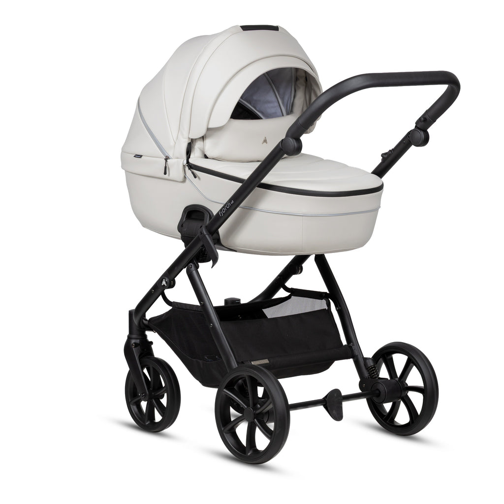 Poussette 2 en 1 Fjordi V2 Leather Cloud Noordi – vue 2
