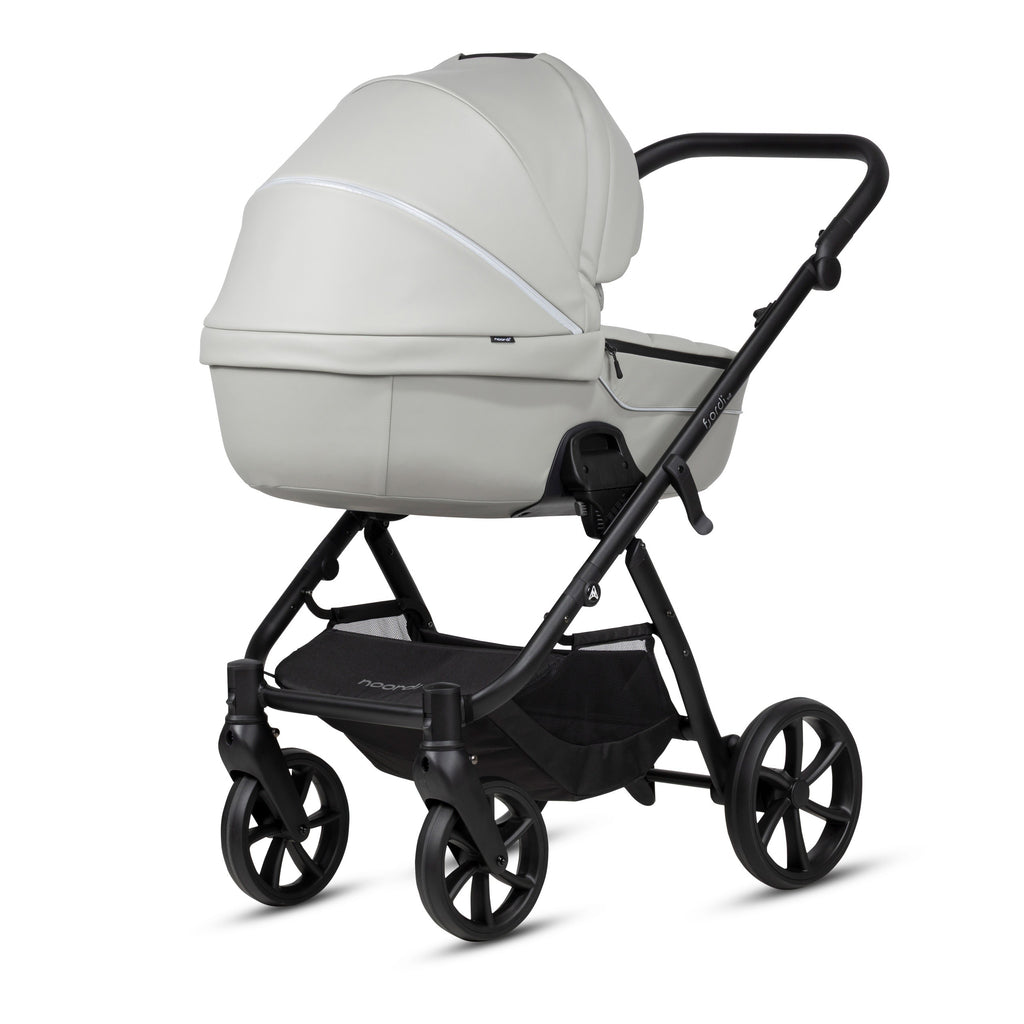Kinderwagen 2-in-1 Fjordi V2 Leather Sleet Noordi – weergave 4