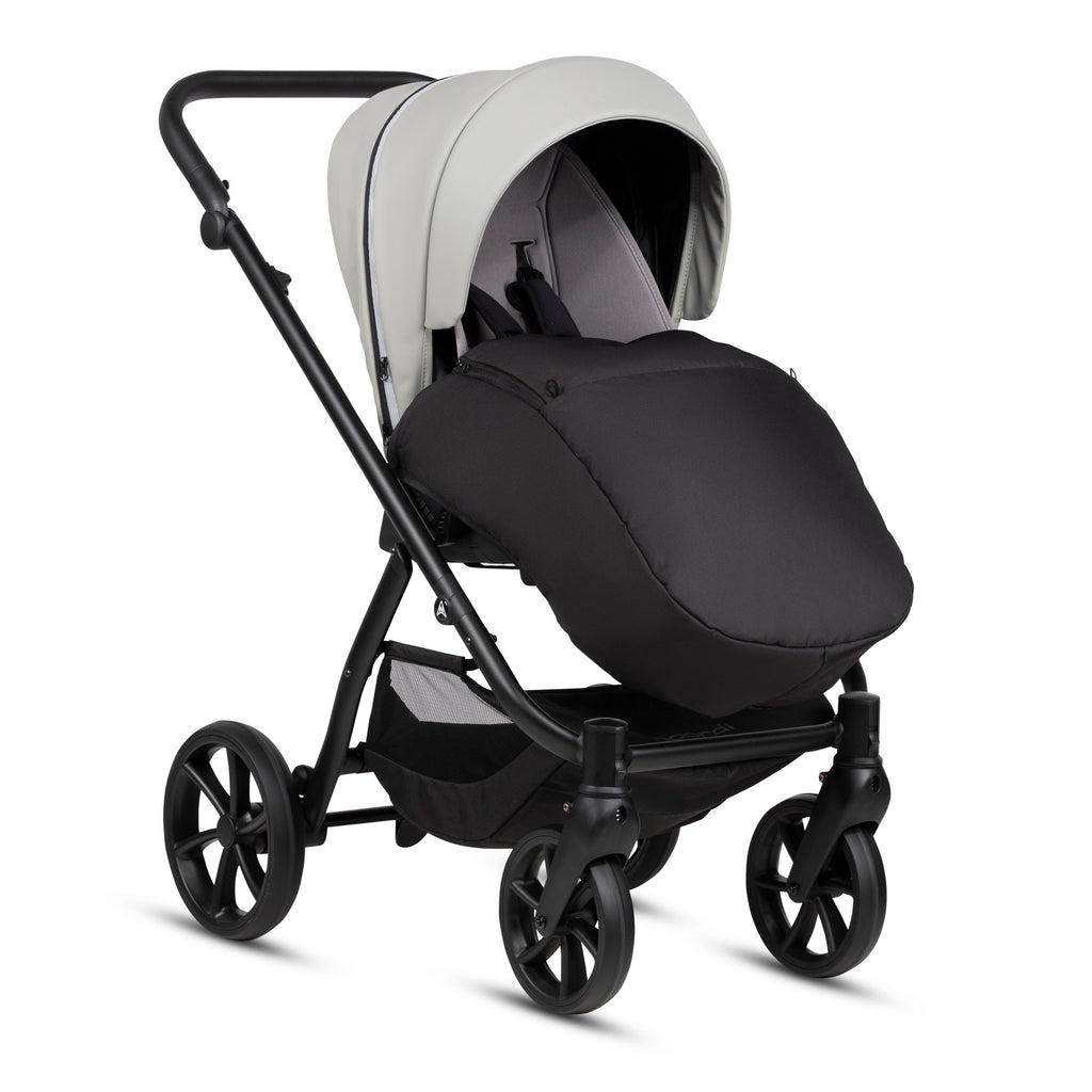 Kinderwagen 2-in-1 Fjordi V2 Leather Sleet Noordi – weergave 5