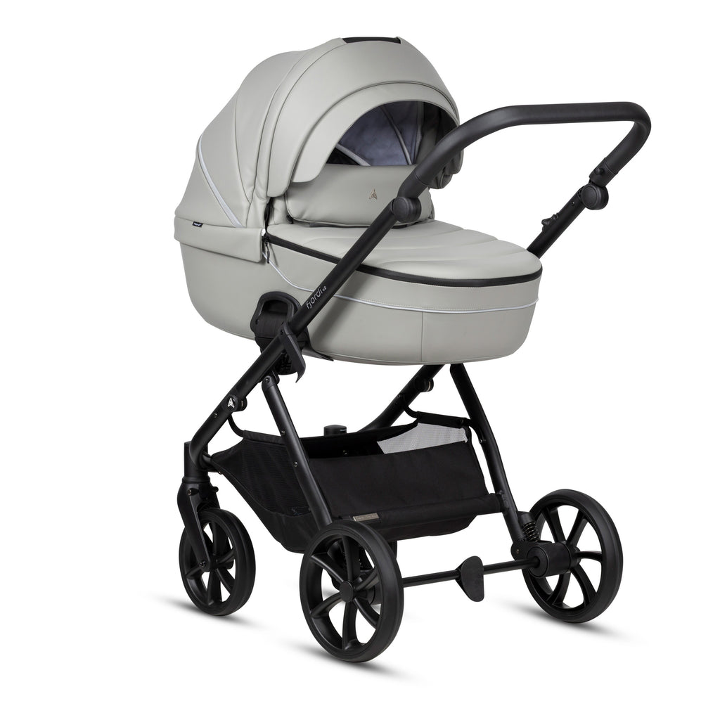 Kinderwagen 2-in-1 Fjordi V2 Leather Sleet Noordi – weergave 2