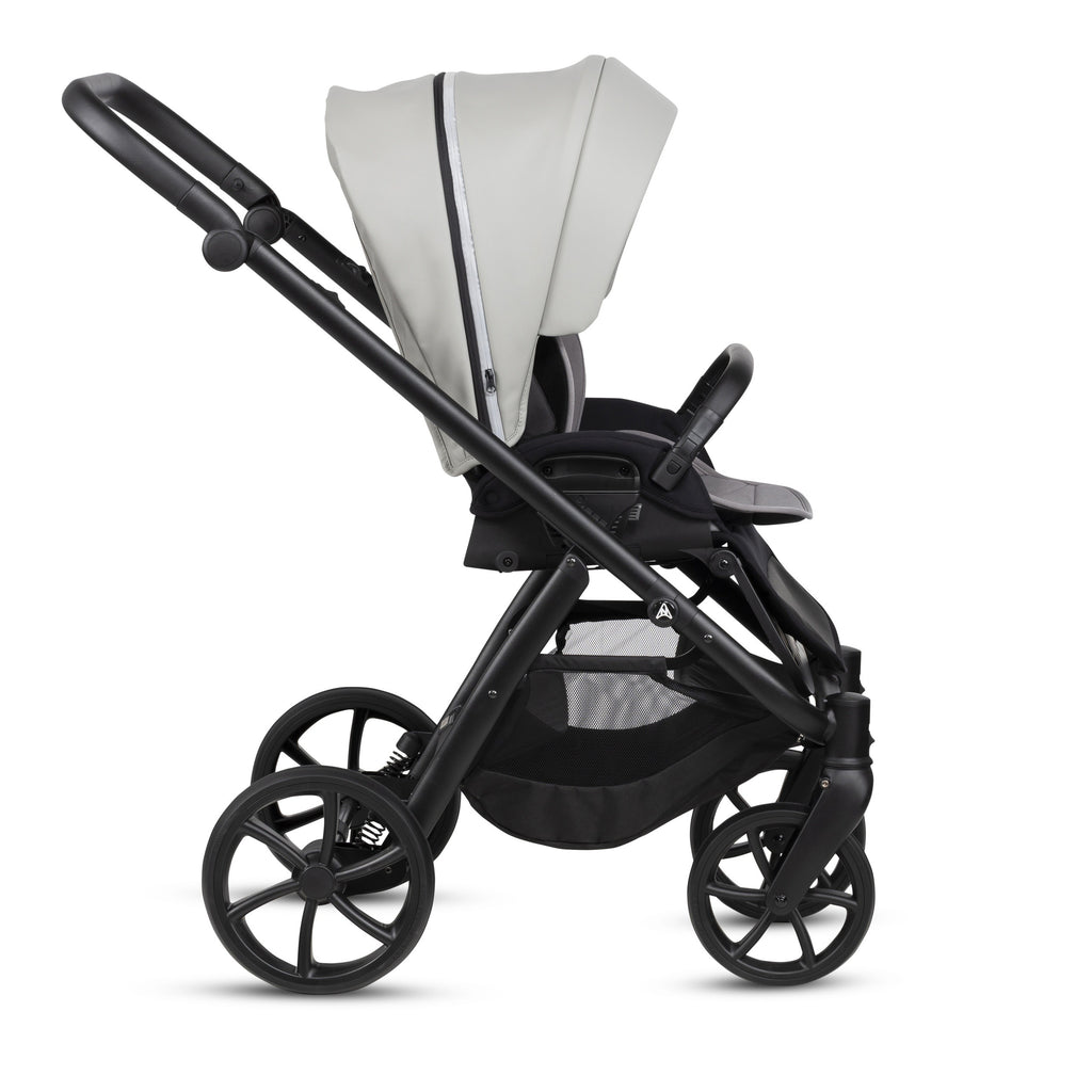 Kinderwagen 2-in-1 Fjordi V2 Leather Sleet Noordi – weergave 7