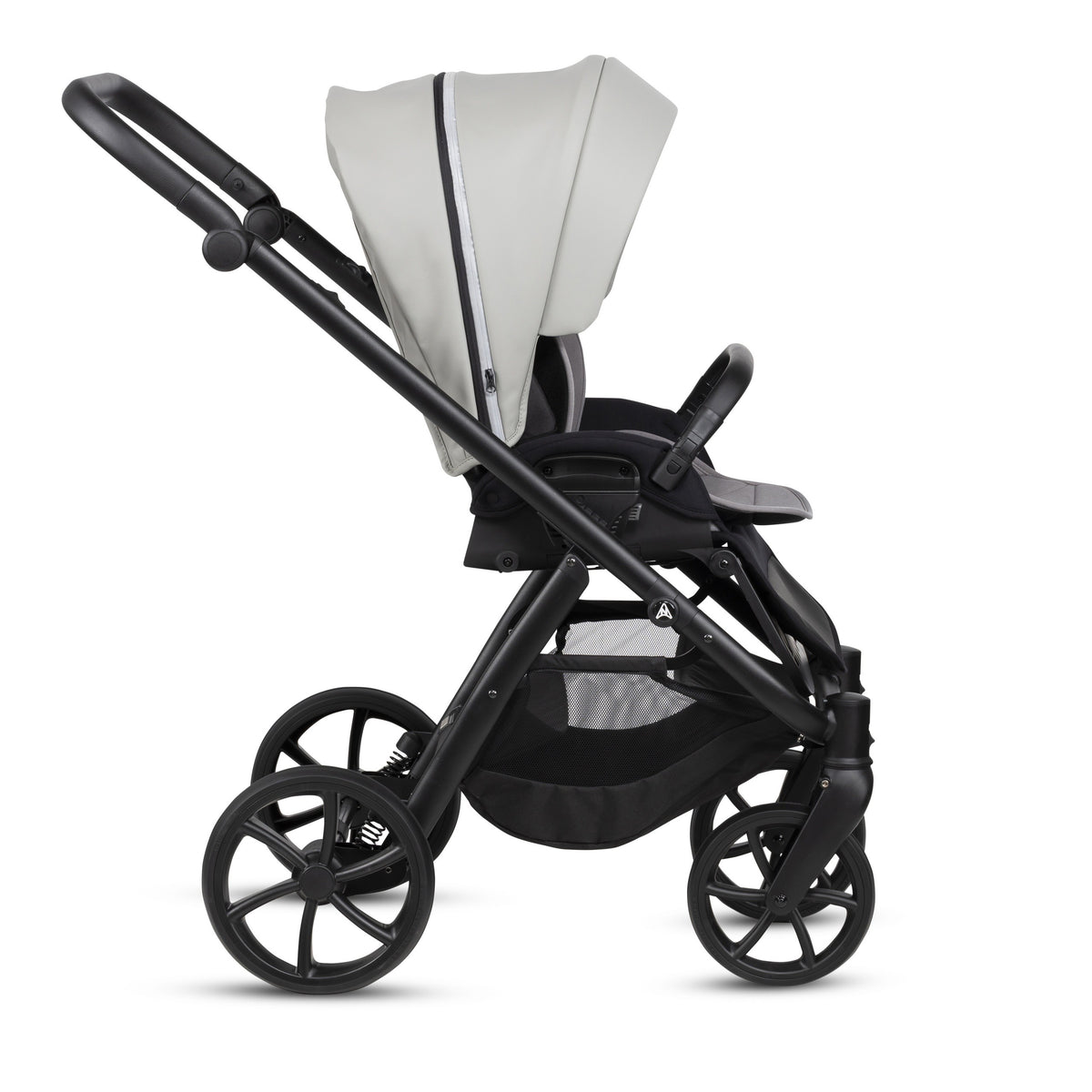 Kinderwagen 2-in-1 Fjordi V2 Leather Sleet Noordi – weergave 7