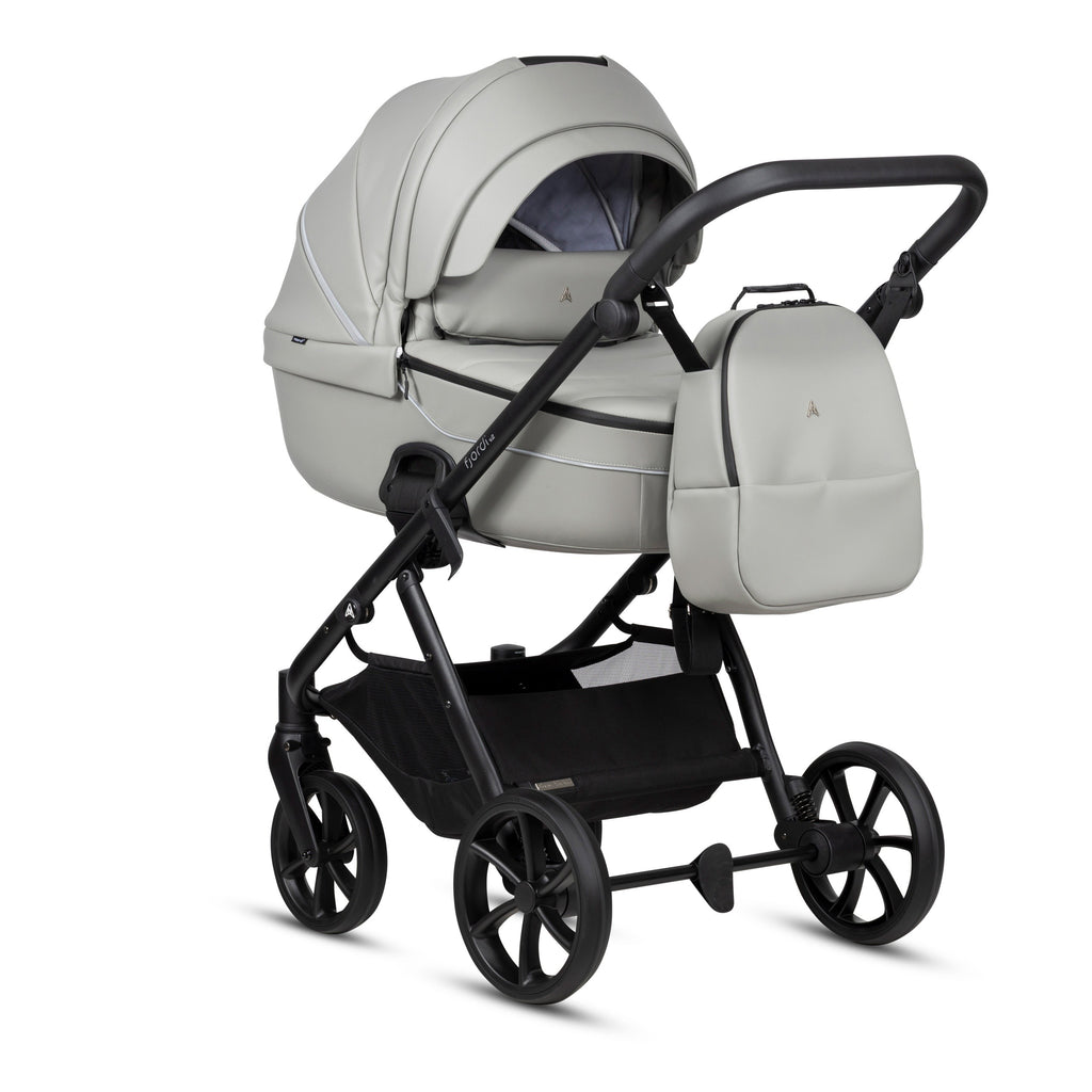 Kinderwagen 2-in-1 Fjordi V2 Leather Sleet Noordi