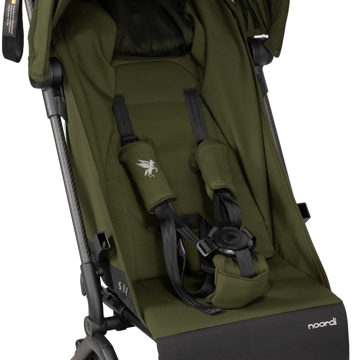Cochecito compacto Sia Navy Green Noordi – vista 8