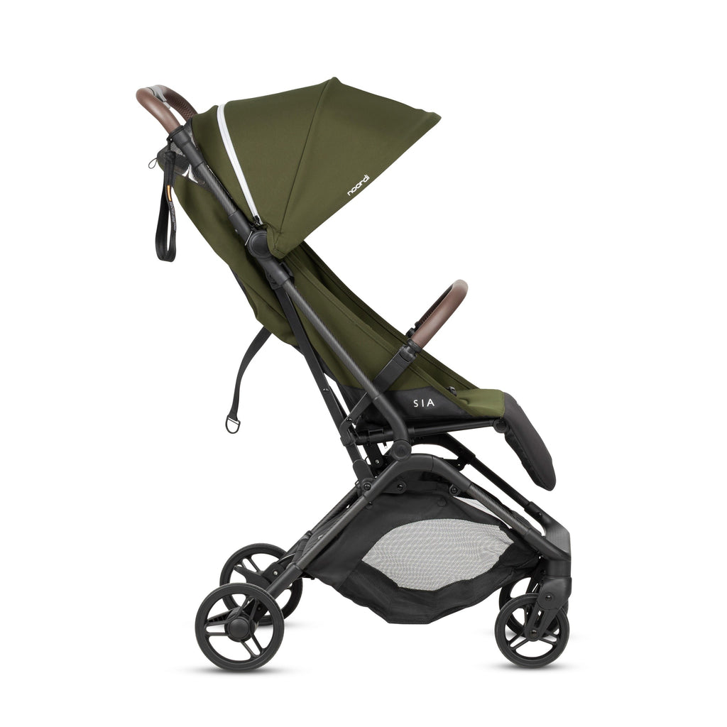 Cochecito compacto Sia Navy Green Noordi – vista 2