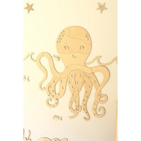 Decorazione murale polpo Cut It Now – vista 2