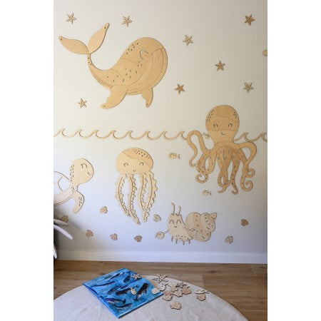 Decorazione murale polpo Cut It Now – vista 6