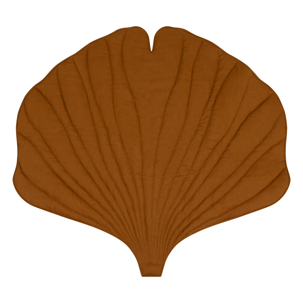 Tappeto foglia di ginkgo caramello moi mili
