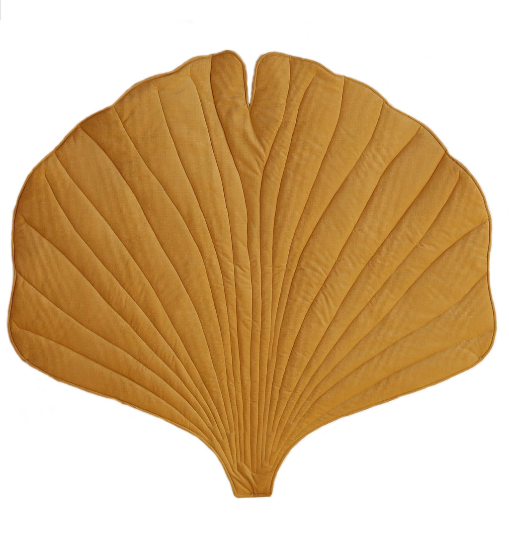 Tappeto foglia di ginkgo giallo moi mili