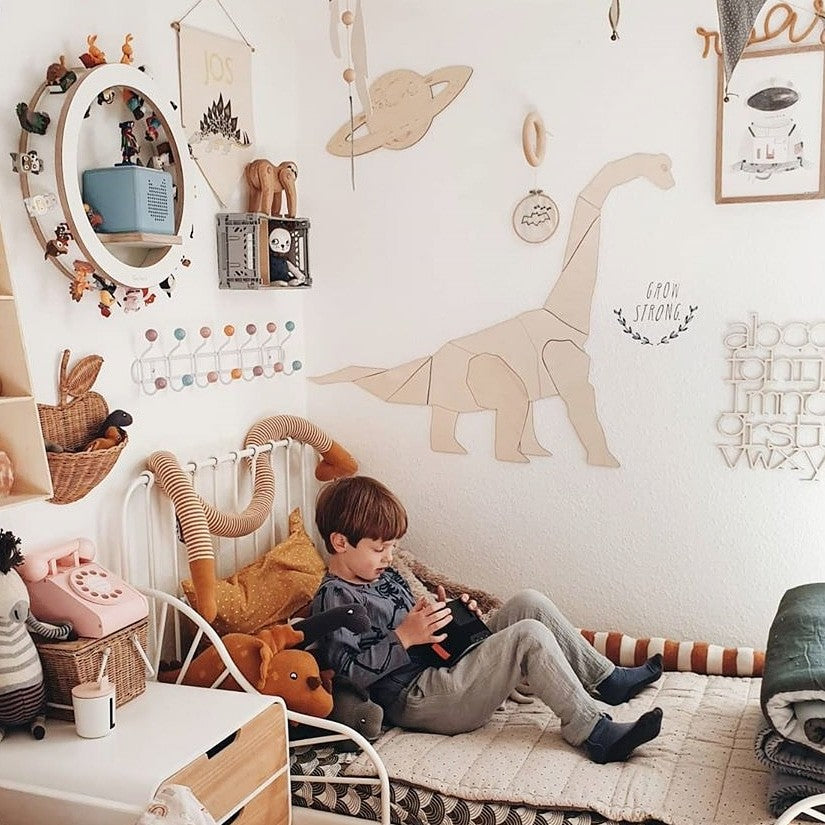 Wanddecoratie Diplodocus maat M Cut It Now – weergave 5