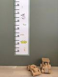Toise enfant en papier Animaux rigolos Little Harri