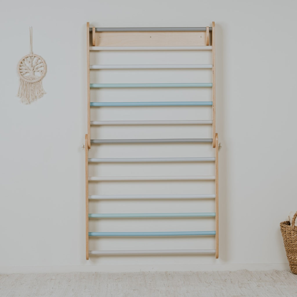 Triangle de Pikler avec espalier pastel leg&go – vue 5