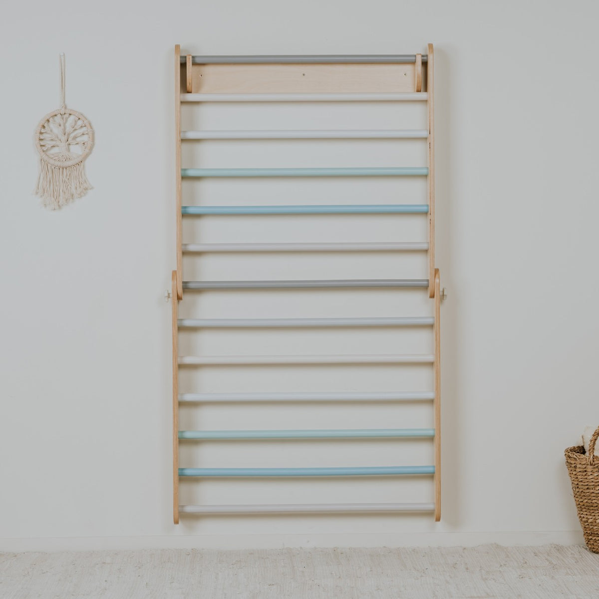 Triangle de Pikler avec espalier pastel leg&go – vue 5