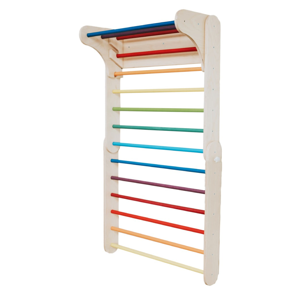 Triangle de Pikler avec espalier arc-en-ciel leg&go – vue 8
