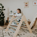 Triangle de Pikler en bois pastel leg&go