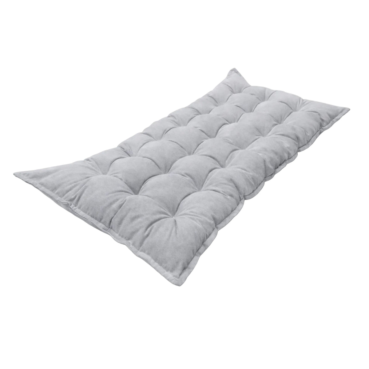 Coussin de sol enfant matelassé bleu bees&blooms