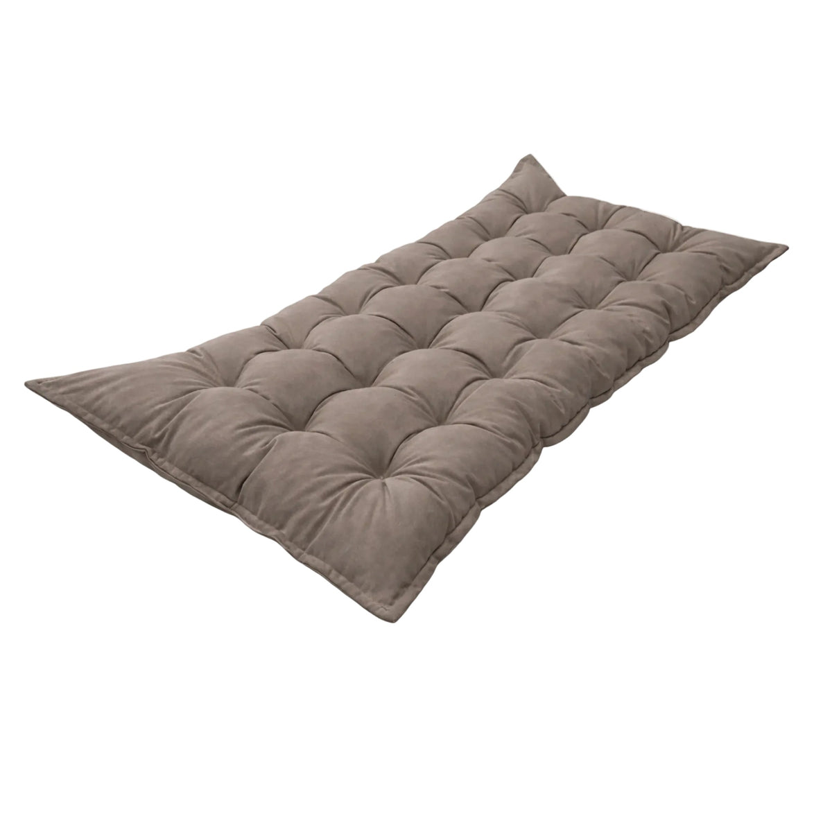 Coussin de sol enfant matelassé marron bees&blooms