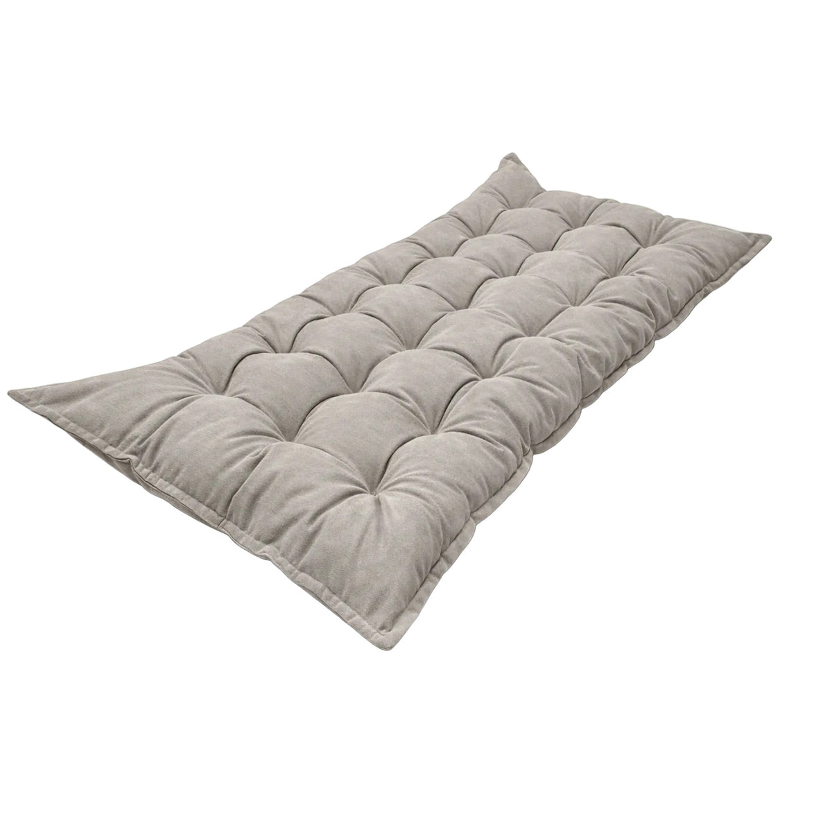 Coussin de sol enfant matelassé gris bees&blooms