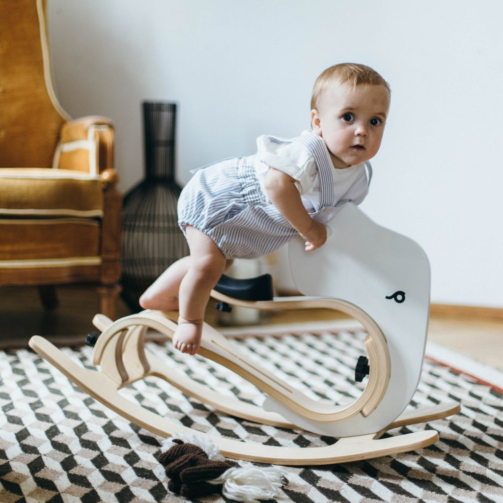 Jouet à bascule en bois Éléphant leg&go – vue 6