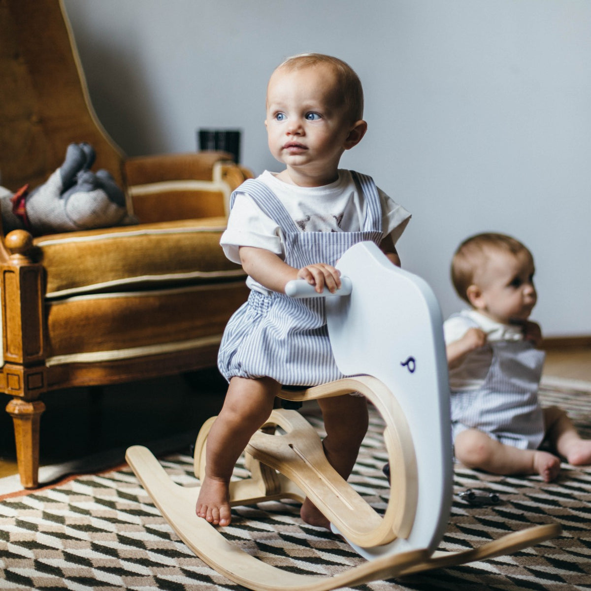 Jouet à bascule en bois Éléphant leg&go – vue 4