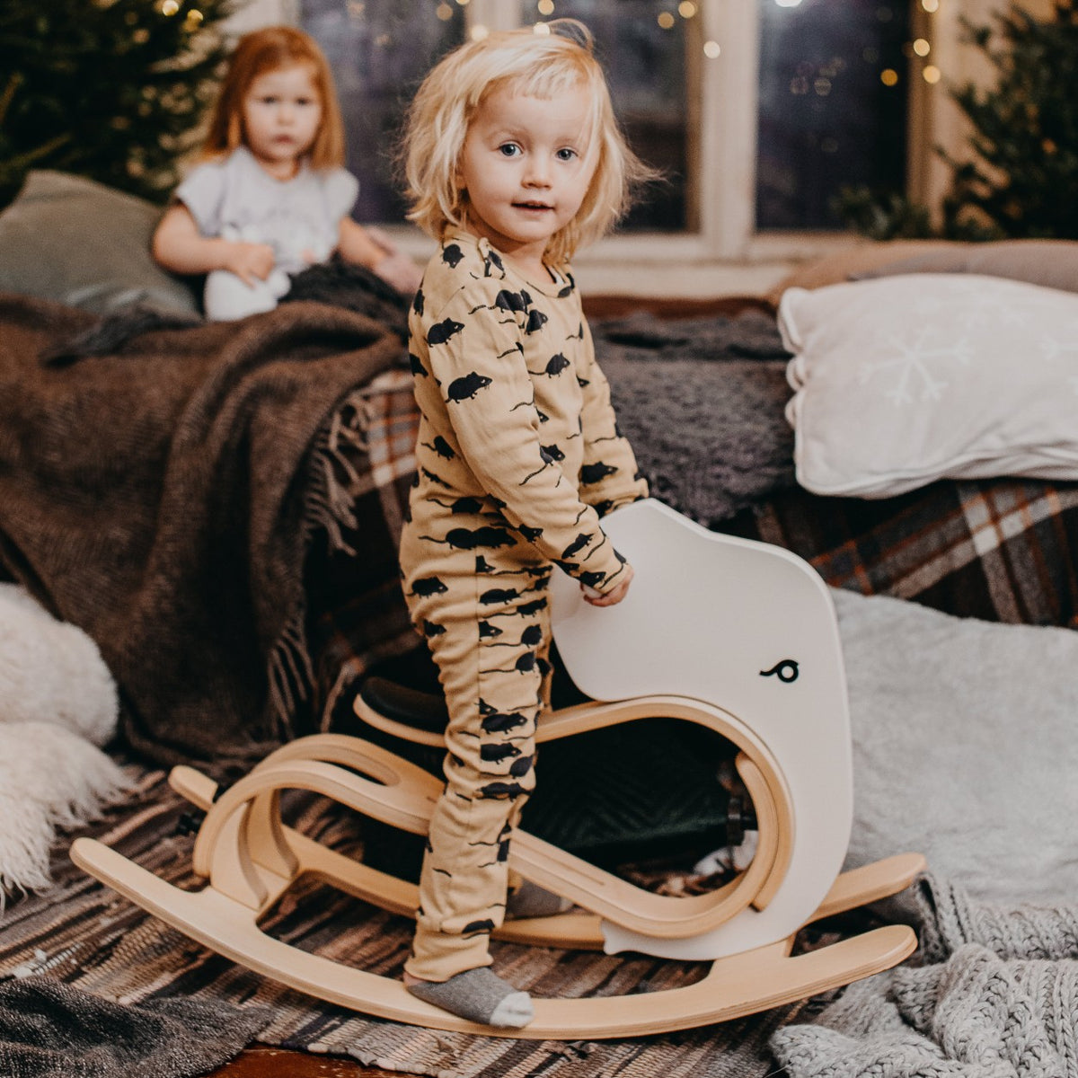 Jouet à bascule en bois Éléphant leg&go – vue 3