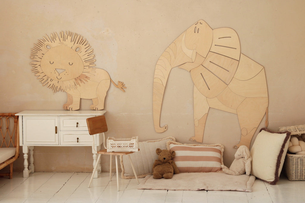 Decorazione murale leone Cut It Now – vista 3