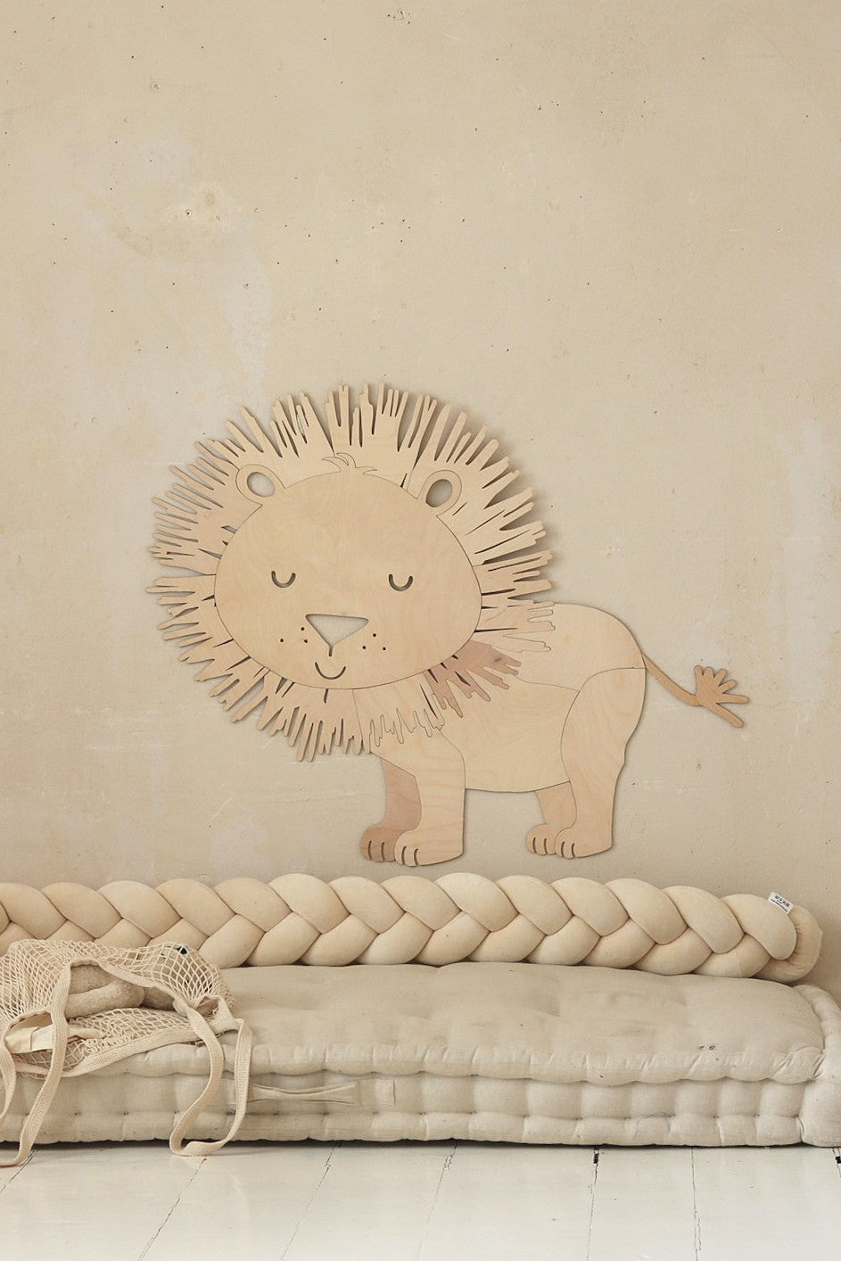 Decorazione murale leone Cut It Now