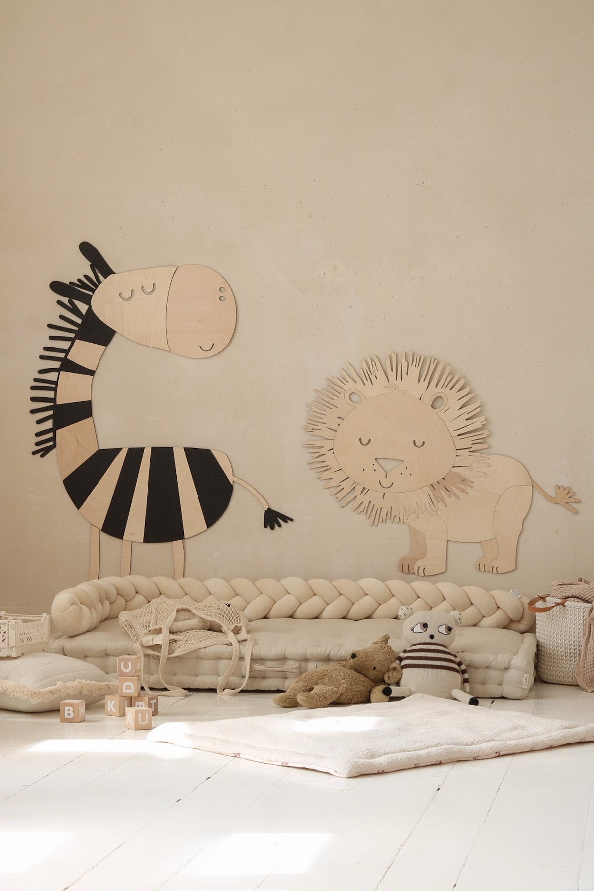 Decorazione murale zebra Cut It Now – vista 3