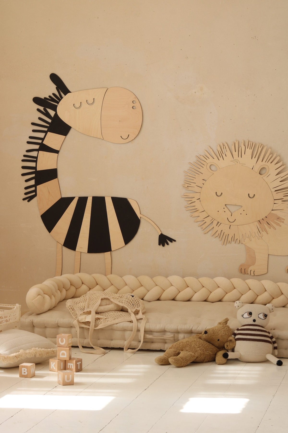Decorazione murale zebra Cut It Now – vista 2