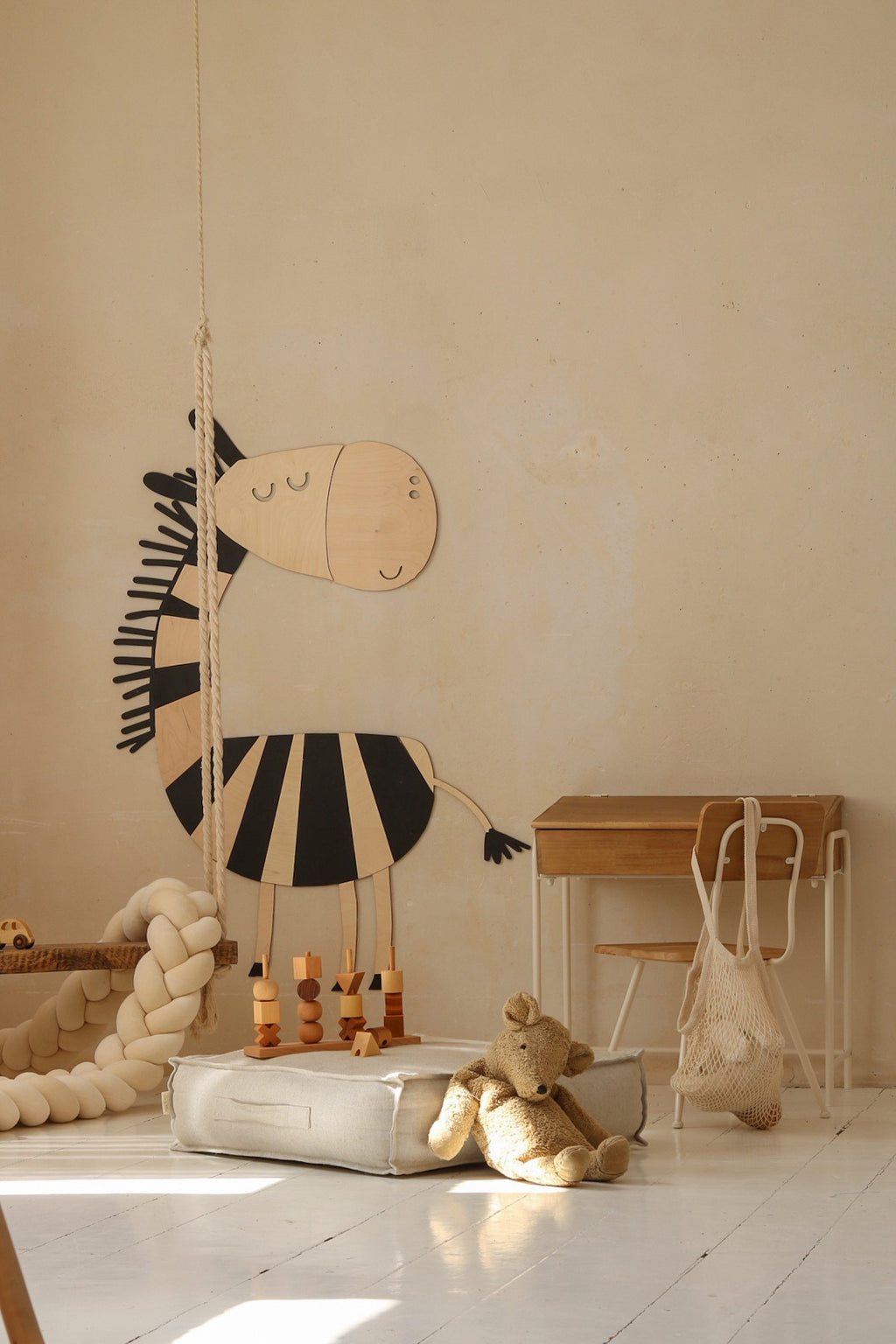 Wanddecoratie zebra Cut It Now – weergave 4