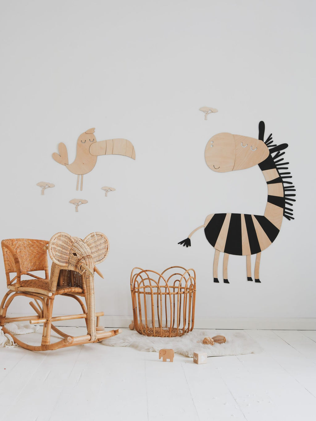 Wanddecoratie zebra Cut It Now – weergave 6