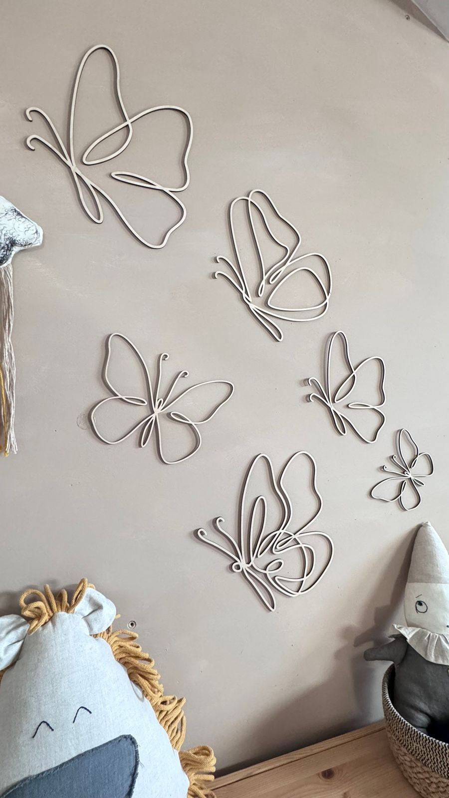 Farfalle da parete in legno Cut It Now – vista 5