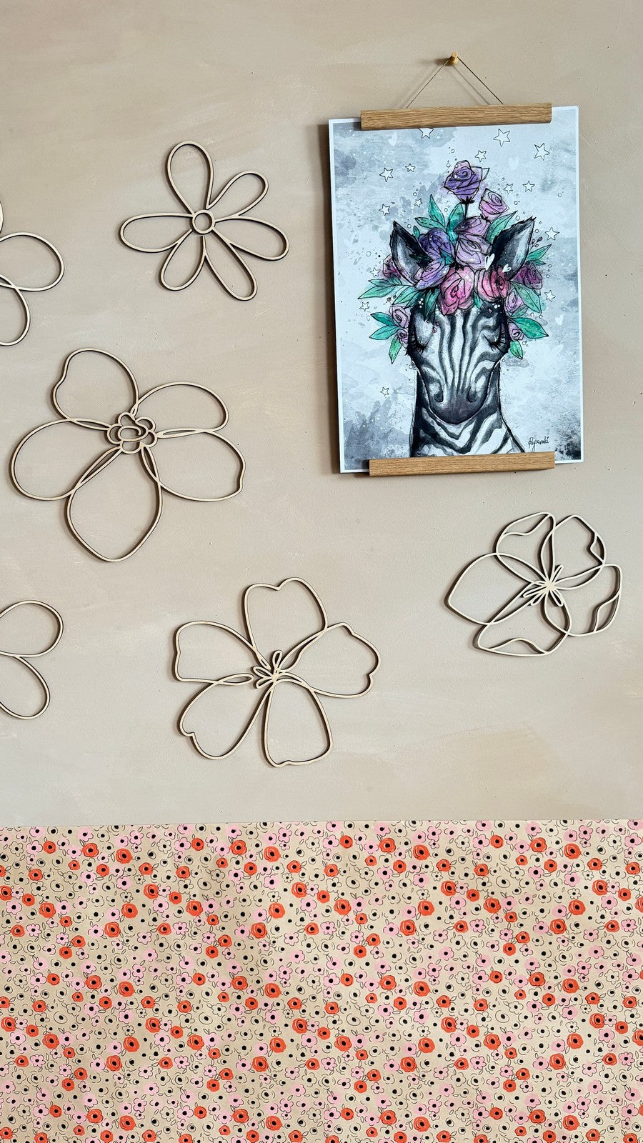 Wandblumen Wildblumen Cut It Now – Ansicht 4