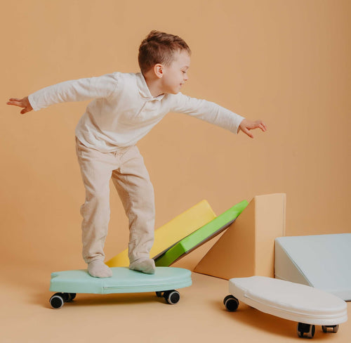 Blocs de motricité en mousse Lumo vert leg&go – vue 2