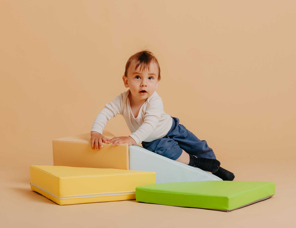 Blocs de motricité en mousse Lumo vert leg&go
