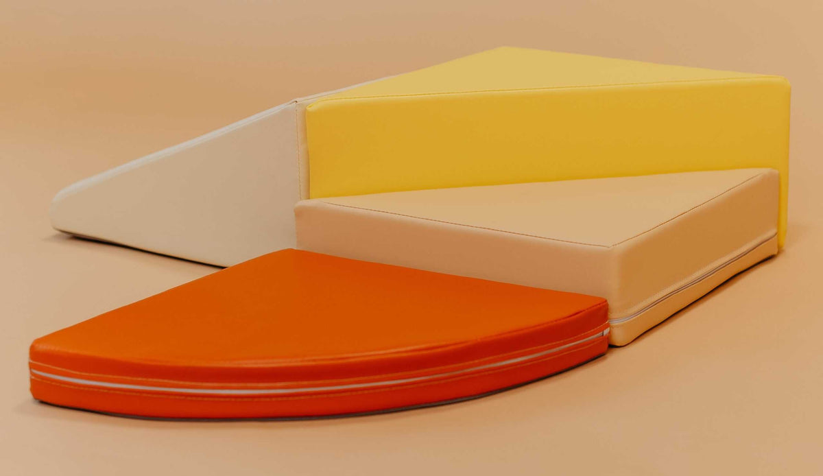 Blocs de motricité en mousse Lumo orange leg&go – vue 8