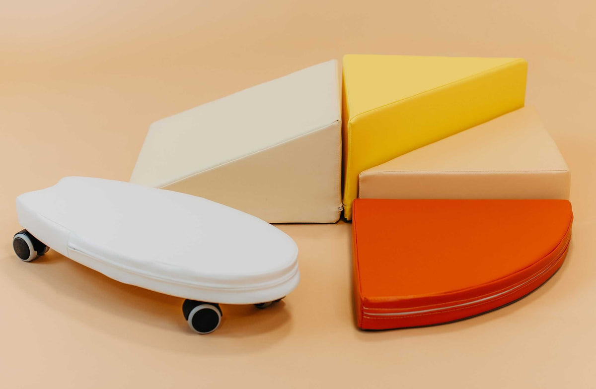 Blocs de motricité en mousse Lumo orange leg&go – vue 6