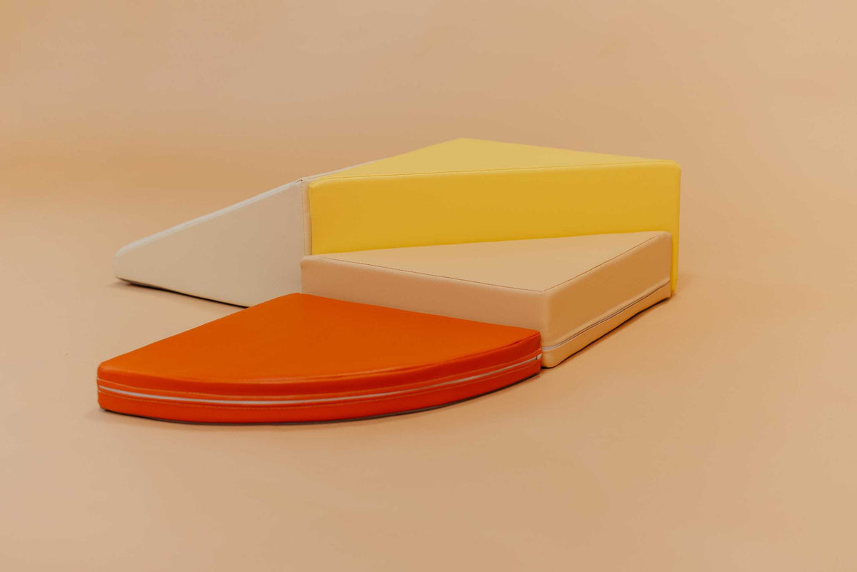 Blocs de motricité en mousse Lumo orange leg&go – vue 11