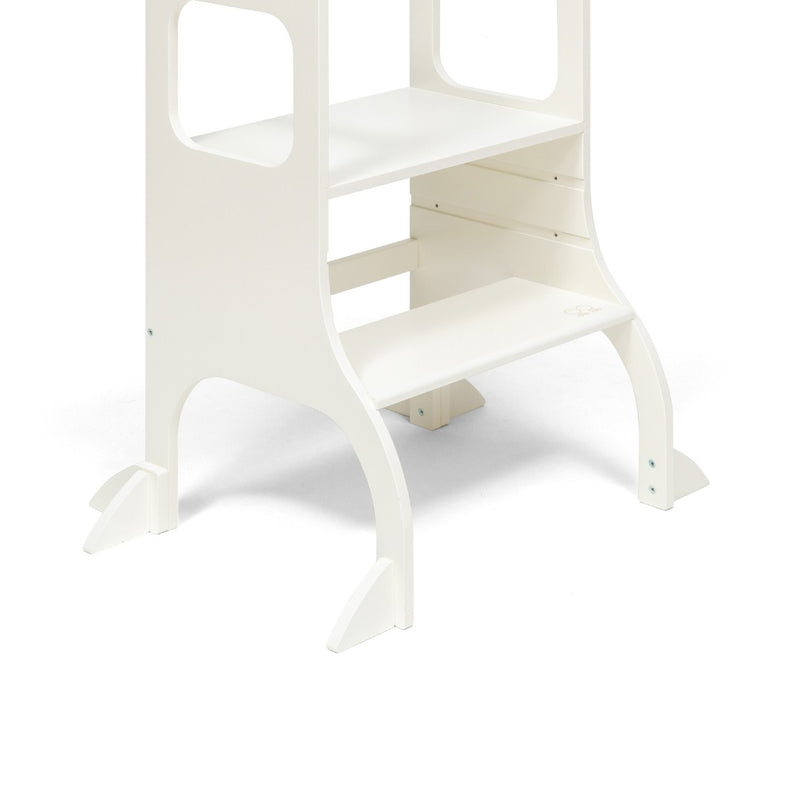Tour d'observation réglable STEP UP avec pieds stabilisateurs, blanc – Ette Tete