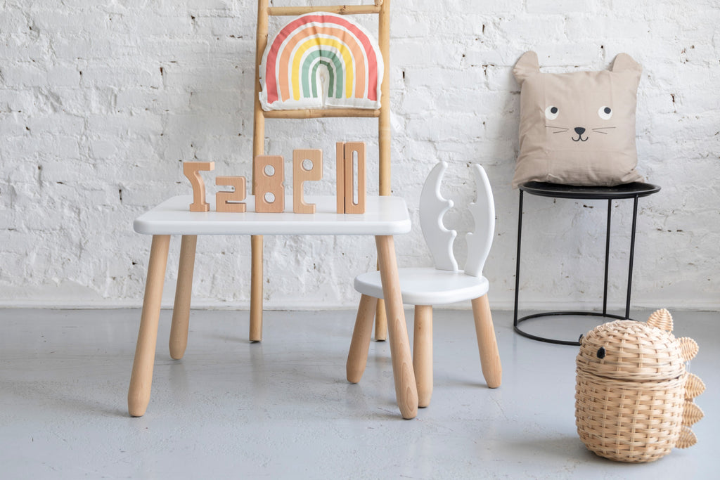 Table et chaise enfant motif cerf Kidozia – vue 2