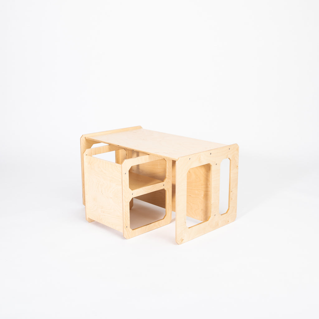 Stolik do jedzenia i krzesełko Montessori House Bed – widok 3